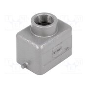 09300061441 Enclosure for connectors: HDC; size 6B; for cable; Han; IP65; PG16 HHfHGxpXaRFQTJckN4xKkVvlTfm9OqrBpwzdSGNp37s