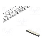 DS1020-07-20VBT1B-R Connector: FFC/FPC; SMT; PIN: 20; Contacts: copper; tinned; 1mm; ZIF L2-NRFzkPUZlfoKBzHnU-CHdmIt6zeDFLLpU1feFPUg