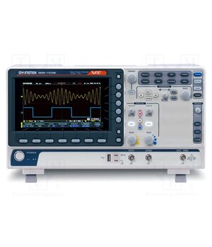 GDS-1102B (CE) 2CH Oscilloscope: digital; Ch: 2; 100MHz; 1Gsps; 10Mpts; colour,LCD 7" 2oN41fvP6zMYQzIRnlMZvgr_-M2vUU9cP3mclh_zs2Q