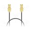 CAB613RF-0914-1 Cable; SMA male,both sides; black; straight,with seal; -40÷85°C 3lY0lY9pebWarmqt1XHx3tJla8I5FzVG6ns7lQmX6xI