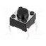 TACT-65N-F Microswitch TACT; SPST-NO; Pos: 2; 0.05A/12VDC; THT; none; 1.6N UN6DX-ZMV-qS5uh_4WEDeT8K4BMdSTlf6IQcHbfVnIE