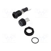 BK-HTB-22I-R Fuse holder with cover; 6.3x32mm; 20A; on panel; black; HTB 05X-Dnm2fz_1HheXlK6wdHVRLbtjWGU4EXsK3y-UTmA