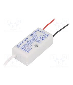 Z-LED-12W-12CV Power supply: switching; LED; 12W; 12VDC; 1A; 185÷265VAC; IP40; 80% KtJrv6YBtveKcKXkwNpX2lyBgjagbYJp0FuZL2T9izI