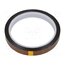 051-0003 Tape: high temperature resistant; Thk: 0.07mm; 50%; amber; W: 12mm YtwmB2ipTaogKJ4sTUeZTEcO4badVxHC9VzT-WF64Lo