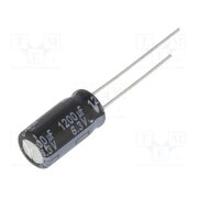 EEUFR0J122L Capacitor: electrolytic; low ESR; THT; 1200uF; 6.3VDC; Ø8x15mm rMWZSUSJ4o0F97D3ei8ISVfVPieVzhSKNUu55YC4X3c