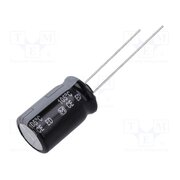EEUED2W100 Capacitor: electrolytic; THT; 10uF; 450VDC; Ø12.5x20mm; Pitch: 5mm i4hWC6l8FvLI2LRIIscrTpz8v2Z7OMGoTF0H7JXRiiE