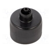 EALLC24 Cap for dispensing bottle; black; Mounting: Luer Lock dmSyRXwFd69LwH4MfdWFGBrYgkHkbnnmdIqJBBc3UNA
