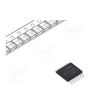 SN74LVC00APWR IC: digital; NAND; Ch: 4; IN: 2; CMOS; SMD; TSSOP14; 1.65÷3.6VDC; 10uA dpL2rmgfPUxbMCvPEhn75cXGOeygjvI2QuooYk05qhQ