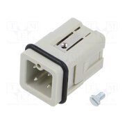09200035001 Connector: HDC; contact insert; male; 10A; 400V; Han® A; PIN: 4; 3+PE Nvsqe4Z-GFqZy2drzcvfqdxCxJgmUbP2zpWxG_MR6Ck