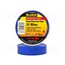 7100238733 Tape: electrical insulating; W: 19mm; L: 20m; Thk: 0.18mm; blue; 225% QuVJCmTv0YyuAN2uv1ZMe3lwPzoFd4xfIB9_CoxlB6o
