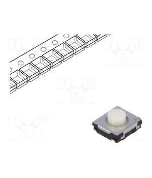 EVQQ2B03W Microswitch TACT; SPST; Pos: 2; 0.02A/15VDC; SMT; none; 0.5N; 3.1mm KIpB4XXkT-6j6j0zX-SoDQZhpVHZq64S-1BgCiUPjT0