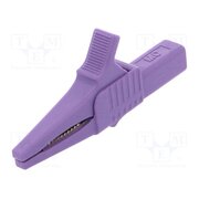 66.9755-26 Crocodile clip; 32A; 1kVDC; violet; Grip capac: max.20mm exeiDZJKAIJFLqWM3gvFMwQVQaREW5JIkW3V9Q81MtE