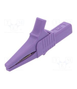 66.9755-26 Crocodile clip; 32A; 1kVDC; violet; Grip capac: max.20mm exeiDZJKAIJFLqWM3gvFMwQVQaREW5JIkW3V9Q81MtE