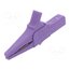 66.9755-26 Crocodile clip; 32A; 1kVDC; violet; Grip capac: max.20mm exeiDZJKAIJFLqWM3gvFMwQVQaREW5JIkW3V9Q81MtE