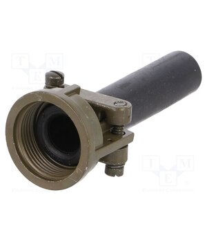 97-3057-1008-1 Cable hood and fastener; olive; size 16,size 16S; zinc alloy; 97 P3ZBuFtwPCqR1uOTnS7Pa0synYX5_YQCAU2yF4nGFfU