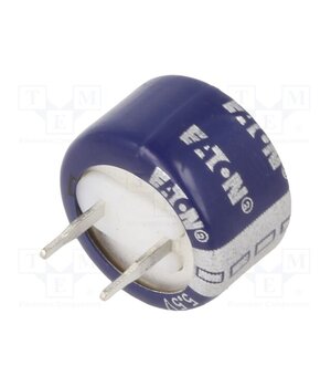 KW-5R5C224-R Supercapacitor; THT; 220mF; 5.5VDC; -20÷80%; Ø13.5x8.3mm; 50Ω; KW WeTxt8x9zfm4hGPMElL_rkAQEnAT16sOMdrTmOD-pek
