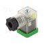 7000-30125-0000000 Connector: valve connector; plug; form C; 8mm; female; PIN: 3; 230V 7IPl4cdrZU2f0a_n2LIwgqw1sfe9plv2oGwDegd5Yj0