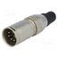 701-0500 Connector: XLR; plug; male; 7.5A; 50V; PIN: 5; straight; for cable 66PcORCrEz94zOOnQIYCfwr77KuBVFlOOAFmff7eaGs