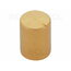 RANKENĖLĖ ø10x13mm 6mm potenciometrui, AL gold IRAP410G.jpg