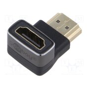 72011 Adapter; HDMI socket,HDMI plug 270° up/down; aluminium; silver B1TF6KI1uRuQt_gJ825ZES3uAJiAdgd-O7HuTnP6Idw