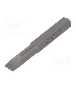40607 Screwdriver bit; slot; 3.5x0.6mm; Overall len: 28mm; MICRO dVYb_gEcQv9bT8fodwdS-DFcSCi_rps2RaWYHOy8hBQ