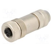 1201000001 Connector: M12; plug; PIN: 5; female; straight; IP67; screw terminal klVTl5RW6ISJulHFjqjlNiObOD9Krj5TM_ZUCeqKKMk