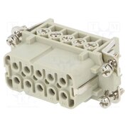 HA-010-F Connector: HDC; contact insert; female; HA; PIN: 10; 16A; 250V; 10+PE aAMGjSpDxSm40M3uK22nJslsX12XMal4Kn1qwPQ8rYI