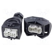 87848110037 Connector: HDC; male + female; 16A; 500V; Han Kit; PIN: 10; size 6B MeSIt1V3Ydr8Pkhh2uPTSzP4T8yFWAXZ5B9SBAXsNew