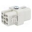 C14610B0070002 Connector: HDC; contact insert; female; 400V; PIN: 8; 7+PE; size A3 hlfZ_GoPz2z95GdMD8Yy5jOsIv7EveRDawGaYZGi91I