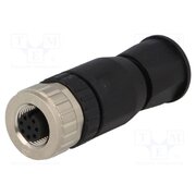 21033192801 Connector: M12; plug; PIN: 8; female; 30V; straight; IP67; for cable JHuv94_YNGX78EcDPX8-MTUp6_5CABztoFXtk0iewNQ