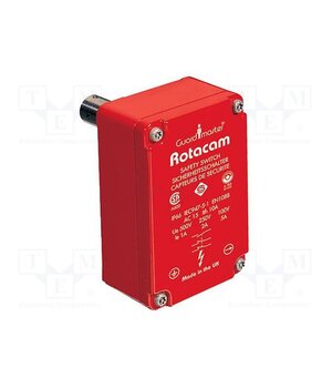 440H-R03074 Safety switch: hinged; ROTACAM; NC x2; IP66; -20÷80°C; red; metal QEnpas38etkusFOeQMc2ktg_qXj2p93cCuyDR2cxtjY
