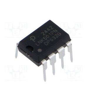 LNK501PN IC: PMIC; AC/DC switcher,SMPS controller; Uin: 85÷265V; DIP-8B _XBXV6aW2uFLtCPYKwvjURB1_TOMT3YkqaisOZMbzk8