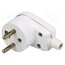 W-10140 Connector: AC supply; male; plug; 2P+PE; 230VAC; 16A; white; PIN: 3 IhscrZa9GrD0e1aqYutwjvWL1_z6DWamOO5HD_k2p-0