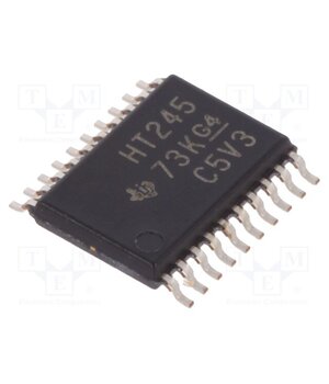 SN74HCT245PW IC: digital; bus transceiver; Ch: 8; SMD; TSSOP20; 4.5÷5.5VDC; HCT zP--b5JoMw4ngqBFg5RaS5ABTK9zWjClOzhMkXF2BFc