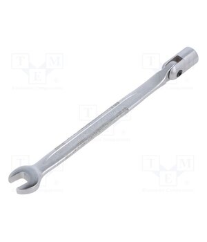 1020-09 Wrench; combination swivel head socket,with joint; 170mm XO9FZ7fCctTUKS49zEvxjasaNJrvhnBiYmMvndzYnwA
