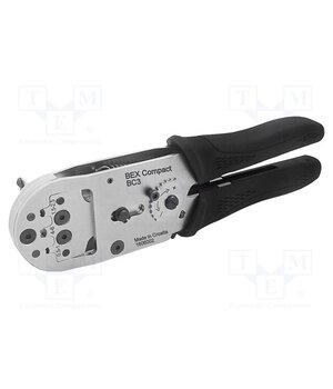 BC3 Tool: for crimping; non-insulated terminals; 20AWG÷10AWG; 198mm bcUchuRyjpfSkUt19INQMZBtwJ761fUaLsXcwg0MeFQ