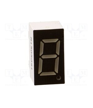KW1-361AGA Display: LED; 7-segment; 9.1mm; 0.36"; No.char: 1; green; 1.5÷1.8mcd Qs4yrHaizLngk1tubDzx_3mUk-liK9LbrYqggzUn0NY