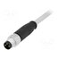 21348000380015 Connector: M8; male; PIN: 3; straight; with lead; plug; 1.5m; PVC Tlu_Ez0bP8oUV-jY6a9pO2DdBl5cnf9W9Ib27tfaCXM