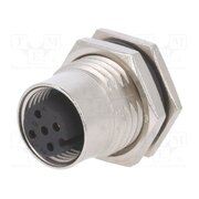 M12A-03PFFP-SF8001 Connector: M12; socket; PIN: 3; female; 250V; IP68,IP69K; THT; metal x8xyhIy48DFk26l61HXokovlP2JblSmGhH2aOGopj8A