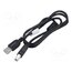 CA-USBA-15CU-0010-BK Cable; USB 2.0; USB A plug,USB B plug; gold-plated; 1m; black; box j_PUC4UWKO7uFNJmObVKP1IK3doyKLV6ngXfWUmYBYs