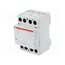 1SAE341111R0140 Contactor: 4-pole installation; 40A; 24VAC,24VDC; NO x4; ESB 9HPmIljNbZmIxdfJgNxRKF4ORVVjUcC275InpwWcTQk
