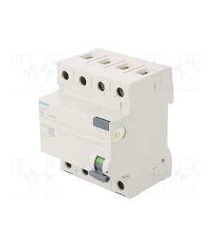 5SV4342-0 RCD breaker; Inom: 25A; Ires: 30mA; Poles: 3+N; 230/400VAC; IP20 ygrD12U7HO7oLR04a9aBLK5iymNDHUdl9FqVfDZHF6M