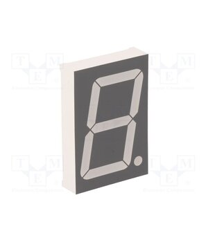 FYS-18011AUHR-21 Display: LED; 7-segment; 45mm; 1.8"; No.char: 1; red; 30÷60mcd AUahQgO56UNPgYFF1hwqL7JFXqqnG_q5m8JICsJq1uY