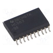 SN74HC563DWR IC: digital; D-latch transparent; Ch: 8; 2÷6VDC; SMD; SO20-W; HC 9_hZgugOVG5DWgx6udTg_iZ3W7an6Aui_L_4kAvZs6I