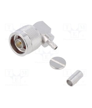 172177 Connector: N; plug; male; angled 90°; 50Ω; soldering,crimped; PTFE 9eHrW5Ps5JnDzTkaZ5T6njA3O4TbnSv-uDGIFmyGHgM