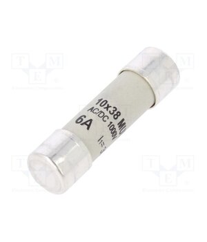 1038825 Fuse: fuse; 6A; 1000VDC; gR; cylindrical H93C5JlRA9GPUm7h7kxVrT9hLABAcOygpZW8g0VlgJs