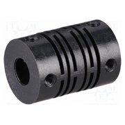 COUPLING 6 PIE Coupling; Ø1: 6mm; Ø2: 6mm; plastic EW1qYzxh5yVpuBixVMNbogF0EChmdsfh61VZrrM_Kz8