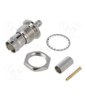 B6721A1-NT3G-1-50 Connector: BNC; female; straight; 50Ω; crimped; for cable ujI0a8Hk2CRST85QkTys8R72-ardR-cLdjpQJyhuEzk