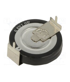 SC5V5H105Z Supercapacitor; THT; 1F; 5.5VDC; Ø19.2x4.8mm; Leads: H type N1oOxbUVKOor1J2wRyYr5chrpNeTimyuajwF3jbySNk