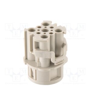 09155083101 Connector: circular; female; contact insert; Han® F+B; PIN: 9 WwVS2IRE8qk-qenCGjT48Kv-sM7xdyMAjylzID7Lx70